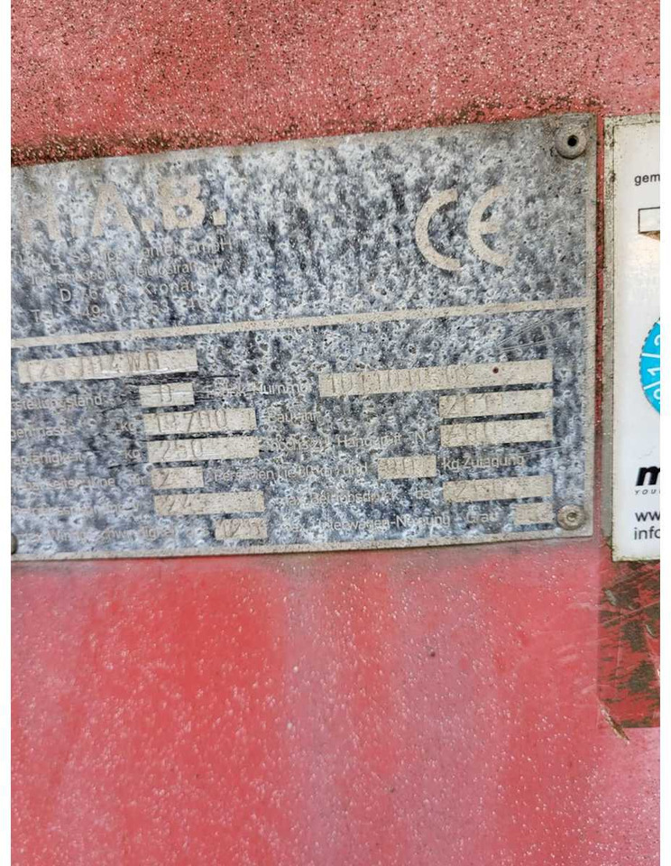 HAB - 2011 - T26 - AERIAL WORK PLATFORM - Aerial platform: picture 3 HAB - 2011 - T26 - AERIAL WORK PLATFORM - Aerial platform: picture 3