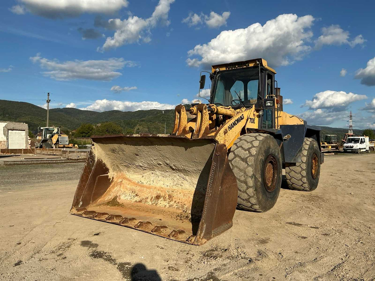 Wheel loader HANOMAG - 70 E - SHOVEL - 1995: picture 13 Wheel loader HANOMAG - 70 E - SHOVEL - 1995: picture 13