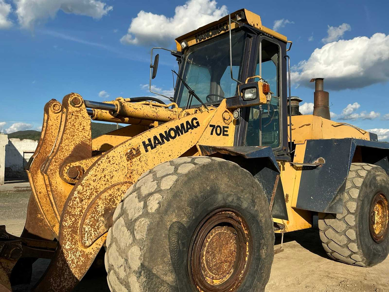 Wheel loader HANOMAG - 70 E - SHOVEL - 1995: picture 29 Wheel loader HANOMAG - 70 E - SHOVEL - 1995: picture 29