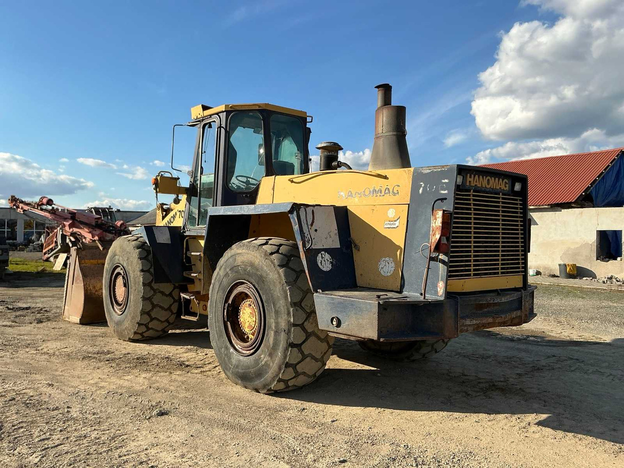 Wheel loader HANOMAG - 70 E - SHOVEL - 1995: picture 12 Wheel loader HANOMAG - 70 E - SHOVEL - 1995: picture 12