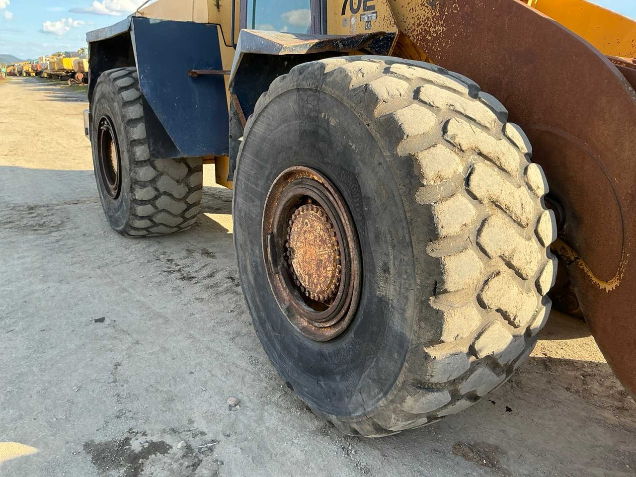 Wheel loader HANOMAG - 70 E - SHOVEL - 1995: picture 18 Wheel loader HANOMAG - 70 E - SHOVEL - 1995: picture 18