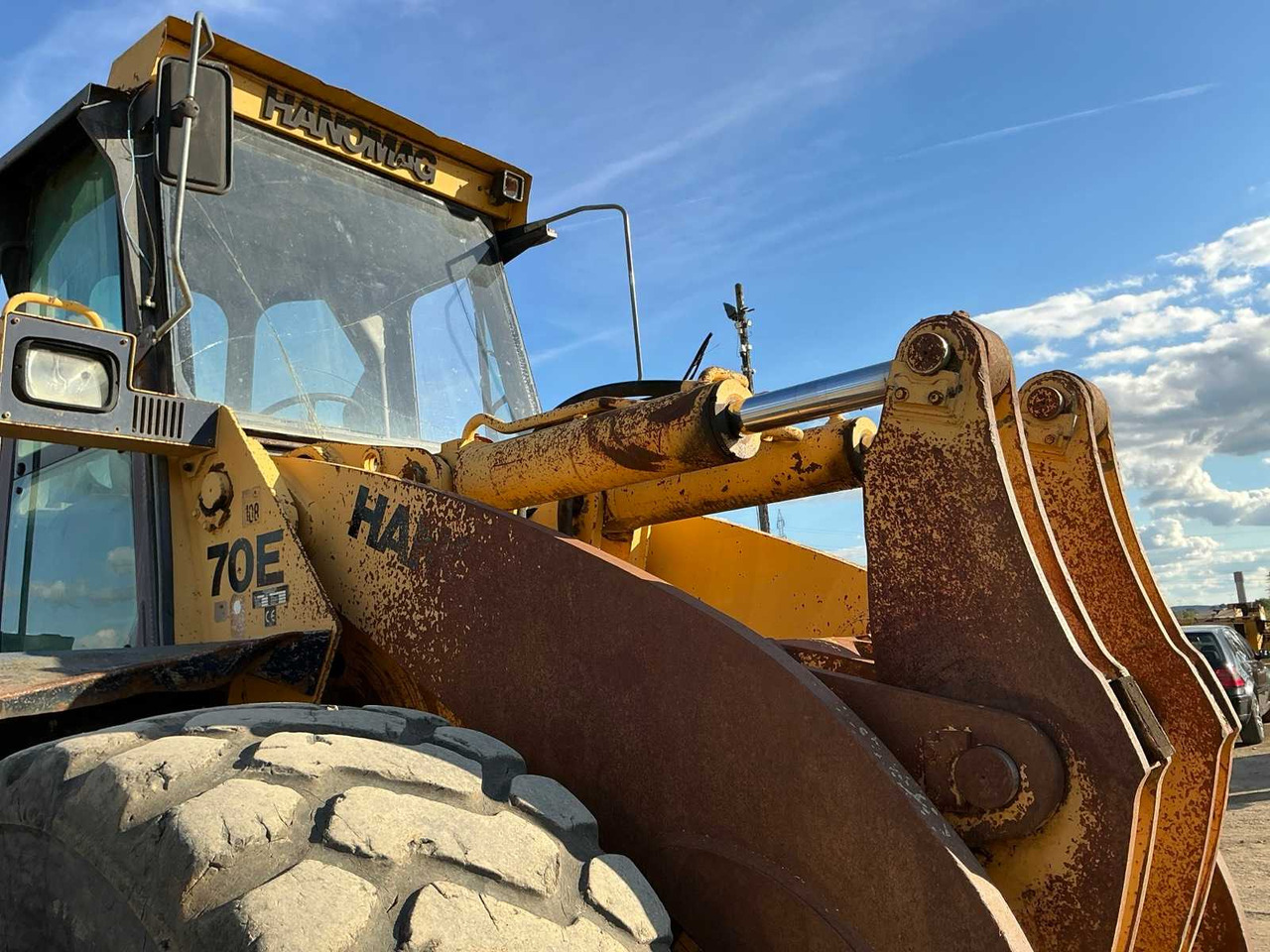 Wheel loader HANOMAG - 70 E - SHOVEL - 1995: picture 19 Wheel loader HANOMAG - 70 E - SHOVEL - 1995: picture 19