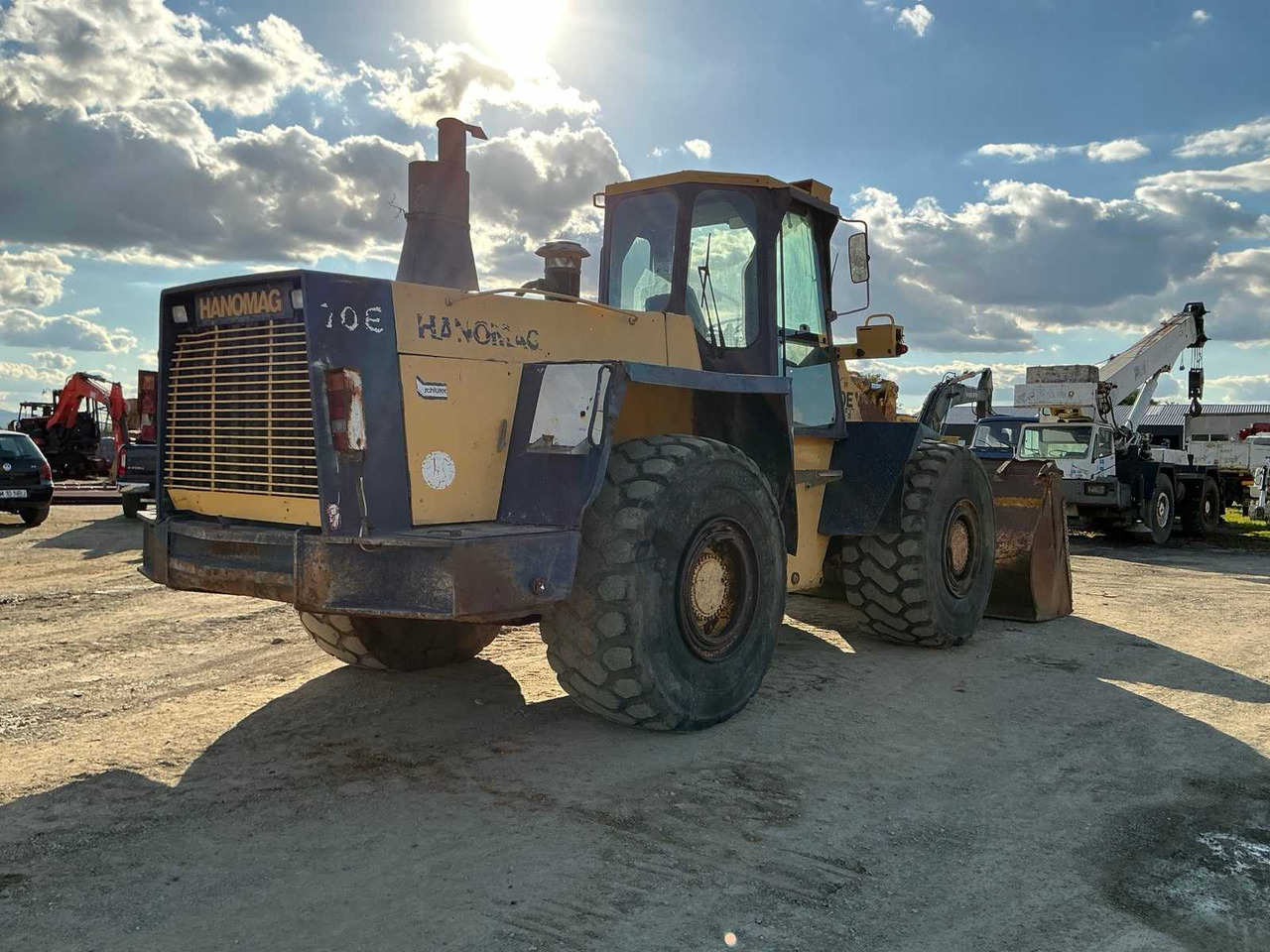 Wheel loader HANOMAG - 70 E - SHOVEL - 1995: picture 14 Wheel loader HANOMAG - 70 E - SHOVEL - 1995: picture 14