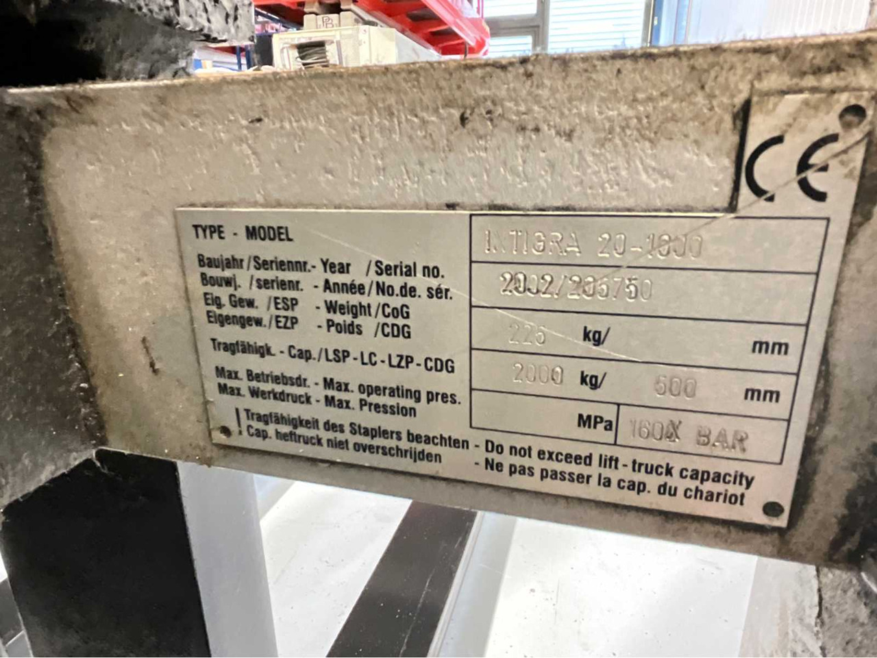 Forklift HYSTER ELECTRIC FORKLIFT -3.8M MAST, FORK POSITIONER - J1.60XMT - FORKLIFT, BATTERY CHARGER: picture 11 Forklift HYSTER ELECTRIC FORKLIFT -3.8M MAST, FORK POSITIONER - J1.60XMT - FORKLIFT, BATTERY CHARGER: picture 11