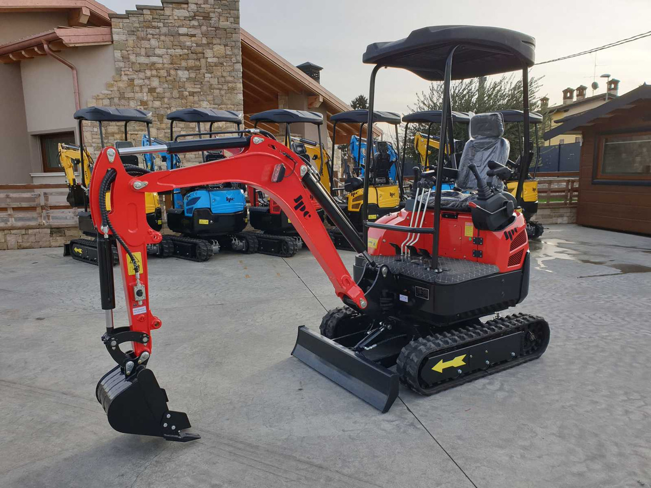 JPC JPC HT18 MINI EXCAVATOR (KUBOTA ENGINE) - Mini excavator: picture 4 JPC JPC HT18 MINI EXCAVATOR (KUBOTA ENGINE) - Mini excavator: picture 4