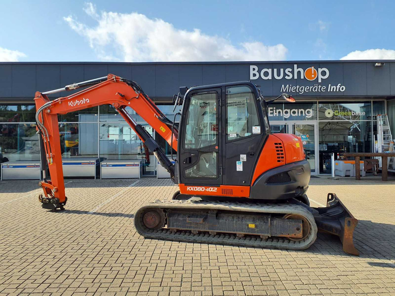 KUBOTA KX 080-4M GL KUBOTA MINI EXCAVATOR, EXCAVATOR, EXCAVATOR - Mini excavator: picture 1 KUBOTA KX 080-4M GL KUBOTA MINI EXCAVATOR, EXCAVATOR, EXCAVATOR - Mini excavator: picture 1