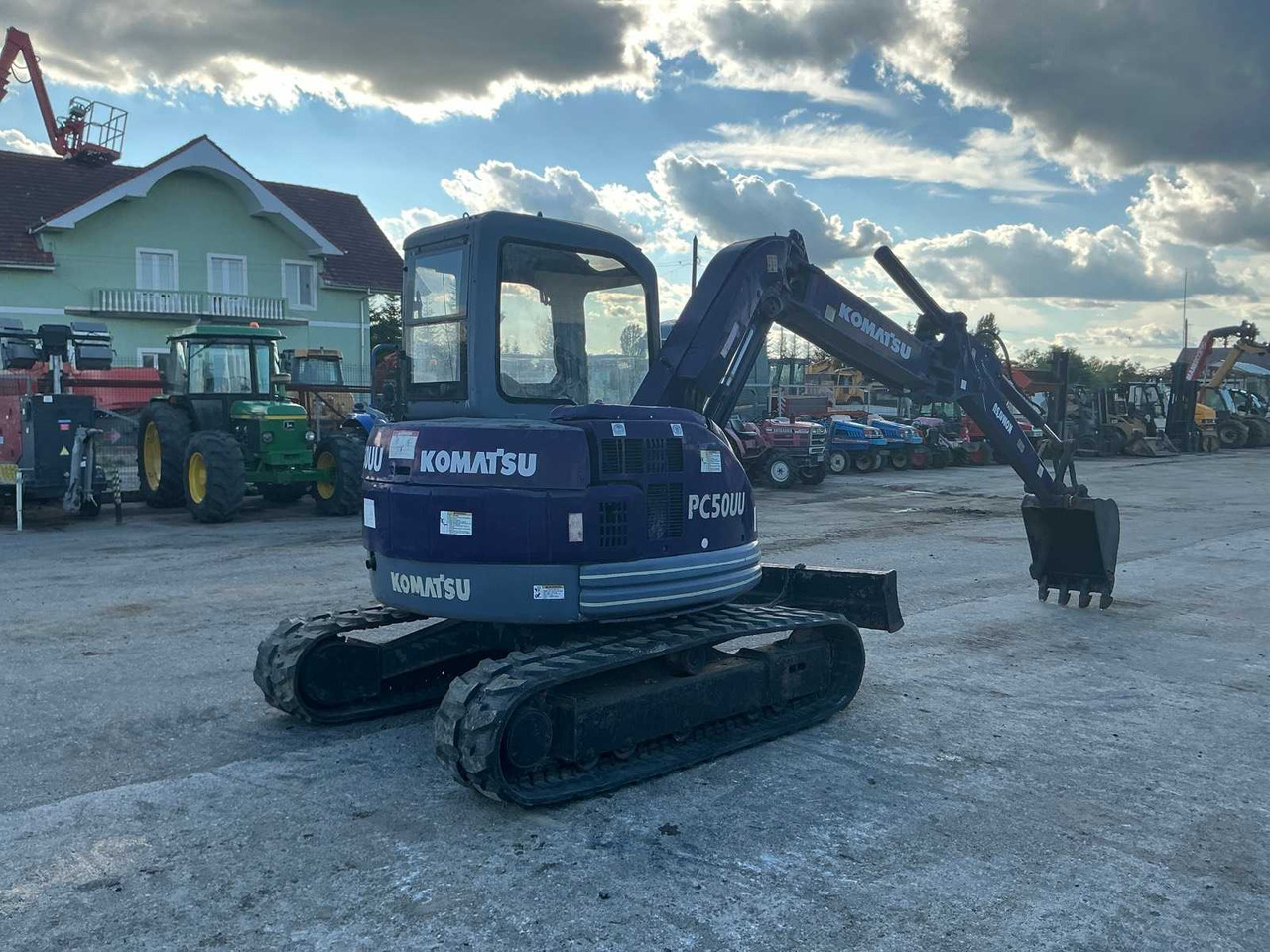 Komatsu PC50 UU-2 - Mini excavator: picture 1 Komatsu PC50 UU-2 - Mini excavator: picture 1