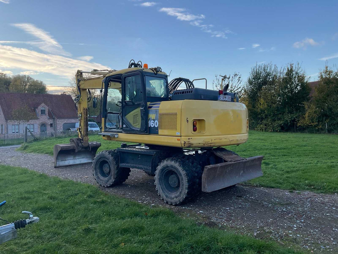 Komatsu PW160-7EO - Wheel excavator: picture 4 Komatsu PW160-7EO - Wheel excavator: picture 4