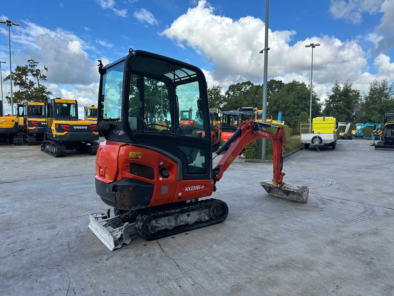 Kubota KX016-4 - Crawler excavator: picture 4 Kubota KX016-4 - Crawler excavator: picture 4