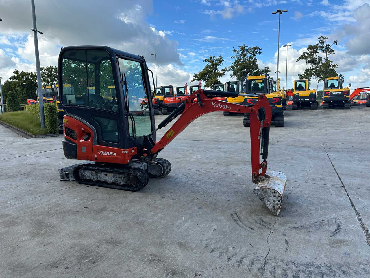 Kubota KX016-4 - Crawler excavator: picture 3 Kubota KX016-4 - Crawler excavator: picture 3