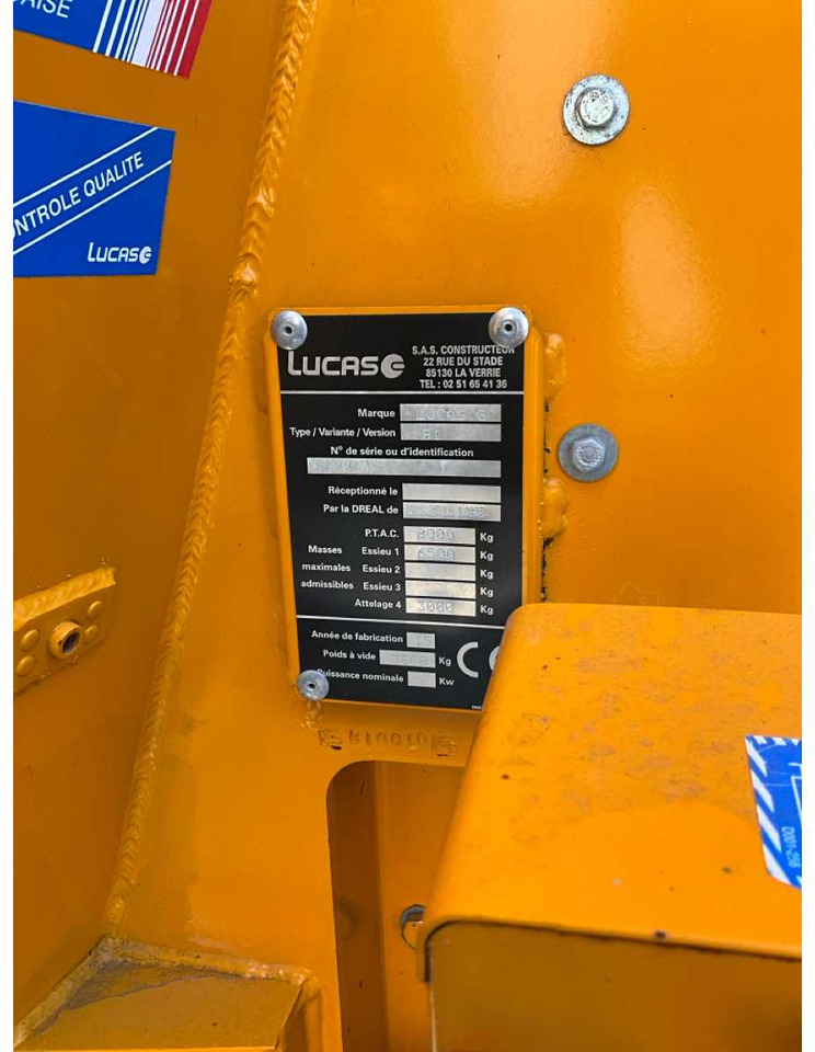 Forage mixer wagon Lucas G Spirmix 110: picture 9