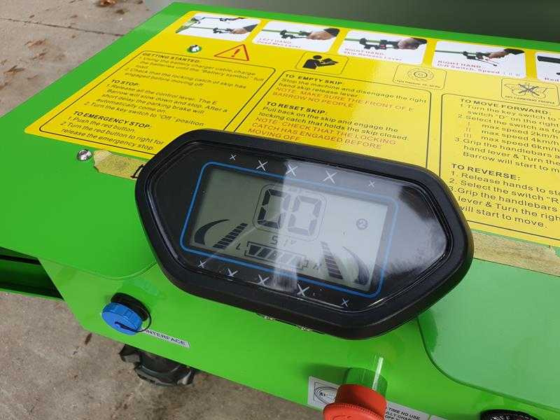 Mini dumper RENOPOWER - 300 ELECTRIC - DUMPER - UNUSED: picture 16 Mini dumper RENOPOWER - 300 ELECTRIC - DUMPER - UNUSED: picture 16