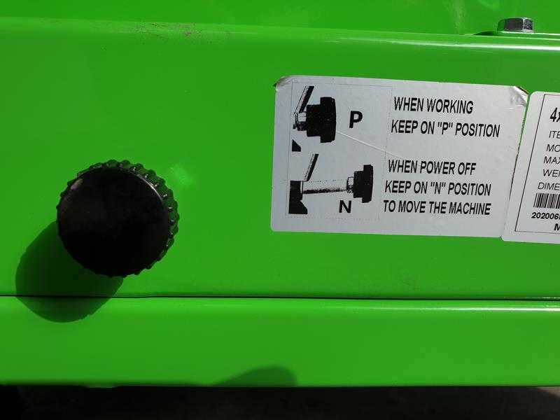 Mini dumper RENOPOWER - 300 ELECTRIC - DUMPER - UNUSED: picture 18 Mini dumper RENOPOWER - 300 ELECTRIC - DUMPER - UNUSED: picture 18