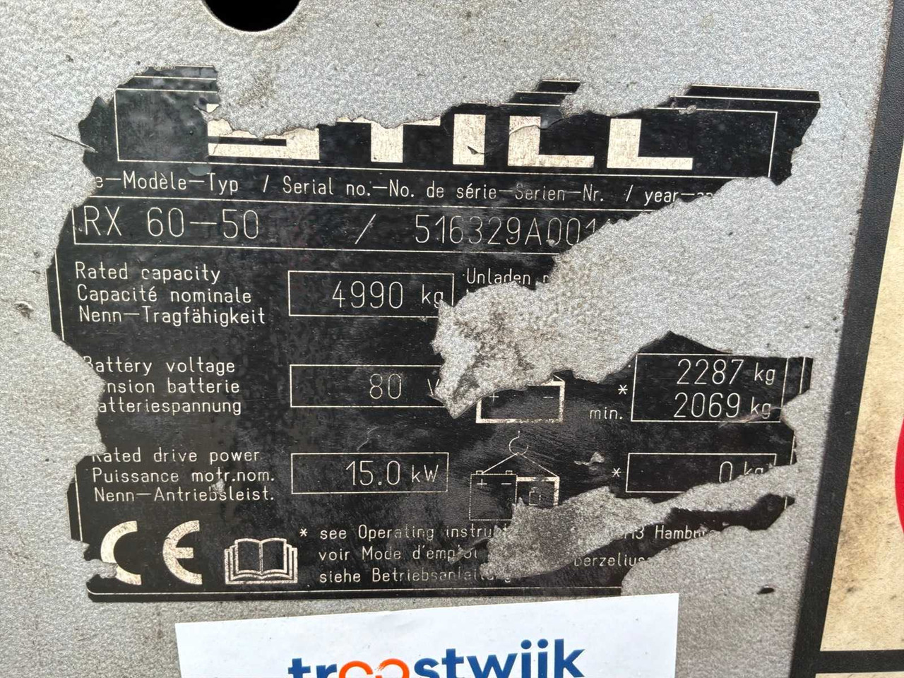 Forklift STILL RX60-50 FORKLIFT: picture 24