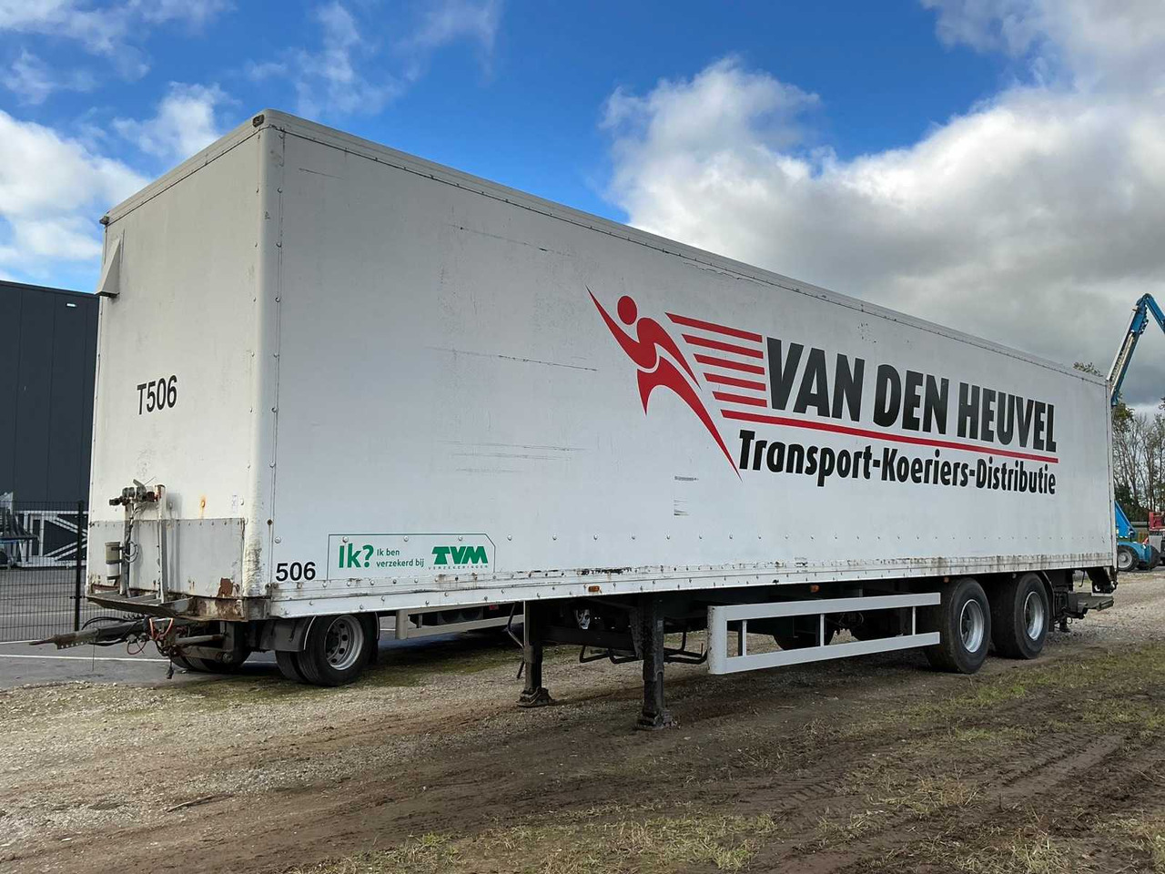 1996 VAN HOOL 2B2001 SEMI-TRAILER - Semi-trailer: picture 1 1996 VAN HOOL 2B2001 SEMI-TRAILER - Semi-trailer: picture 1