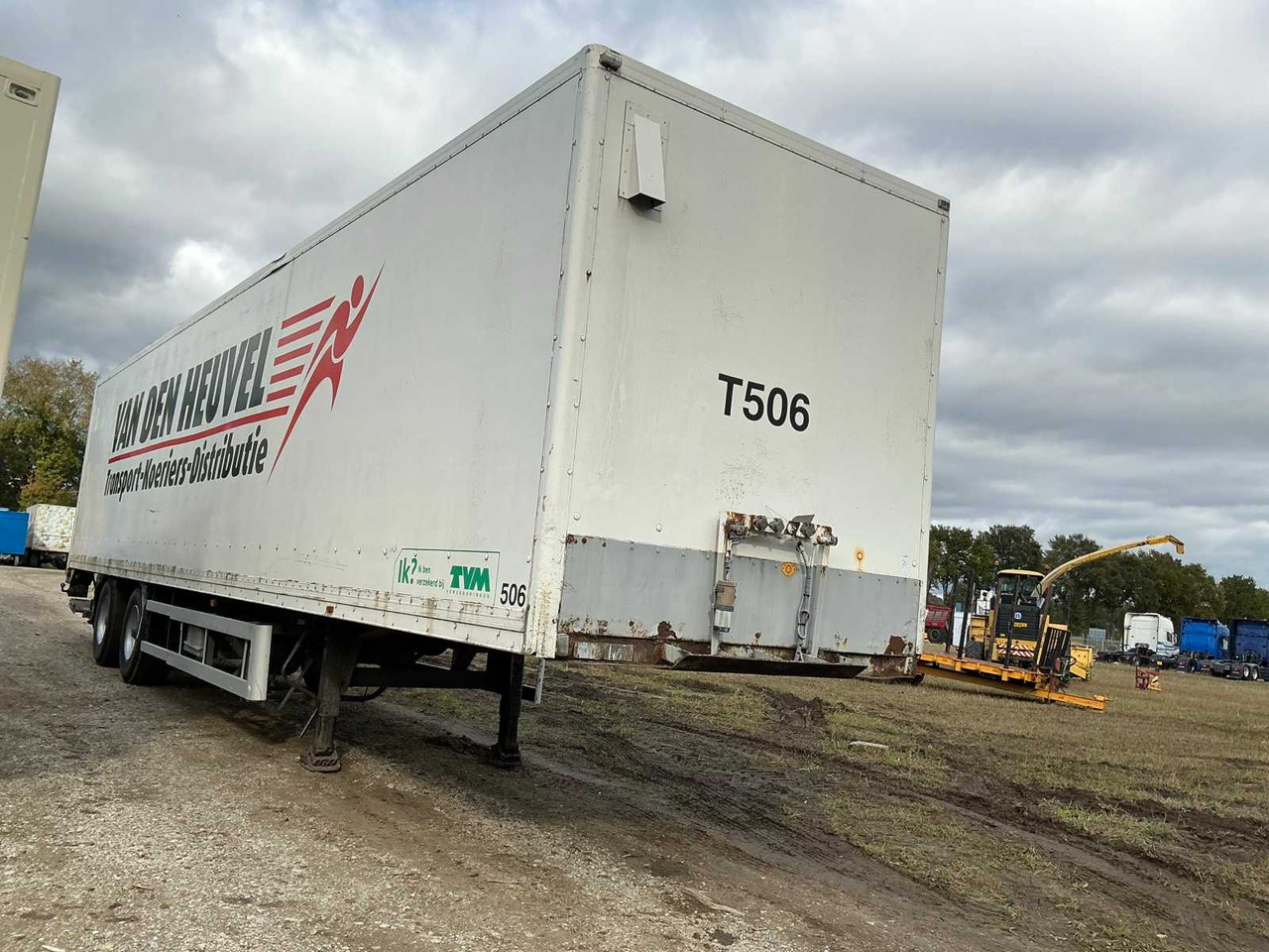 1996 VAN HOOL 2B2001 SEMI-TRAILER - Semi-trailer: picture 3 1996 VAN HOOL 2B2001 SEMI-TRAILER - Semi-trailer: picture 3