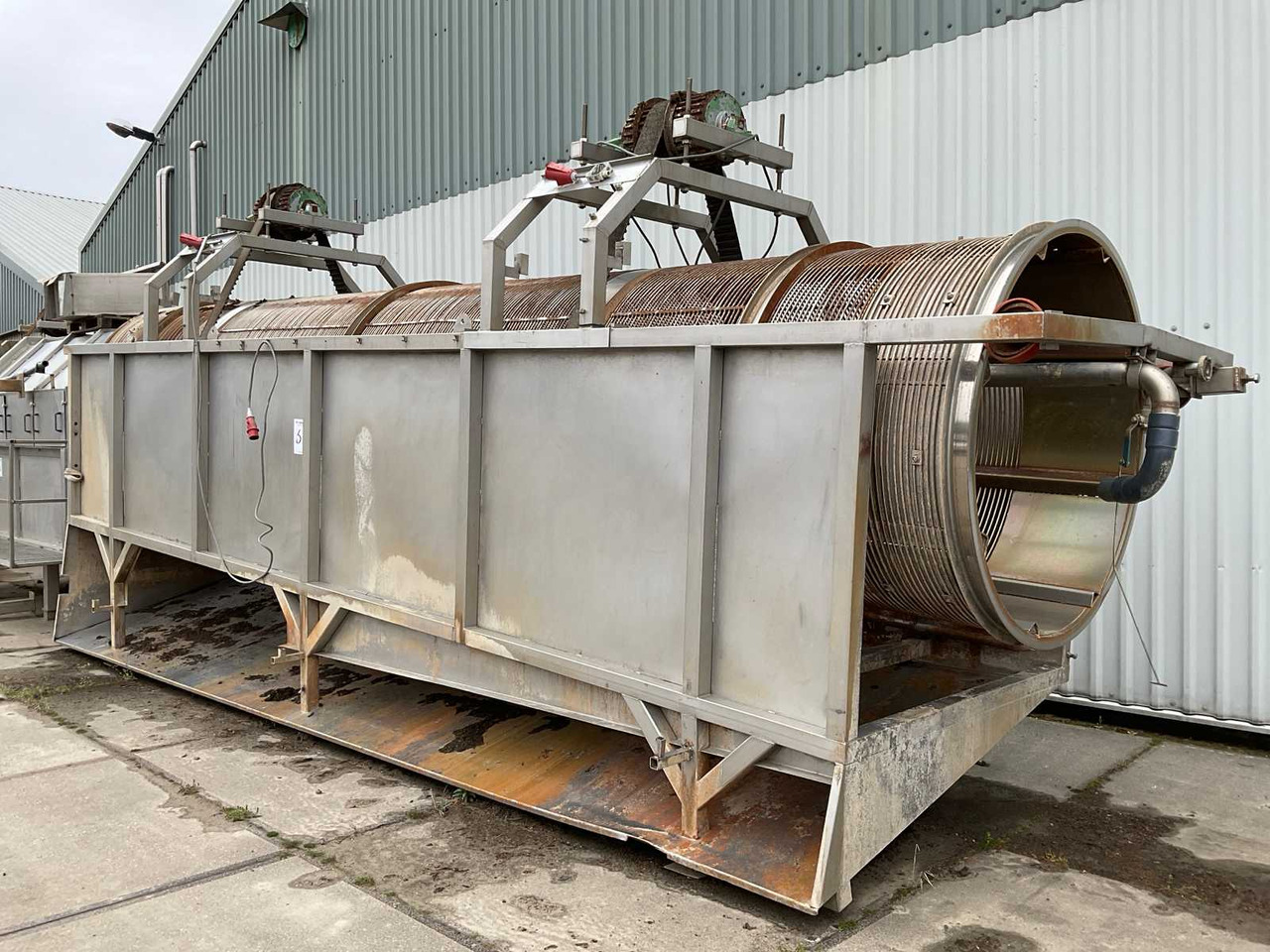 Stainless Steel Bar Drum - Potato equipment: picture 1 Stainless Steel Bar Drum - Potato equipment: picture 1