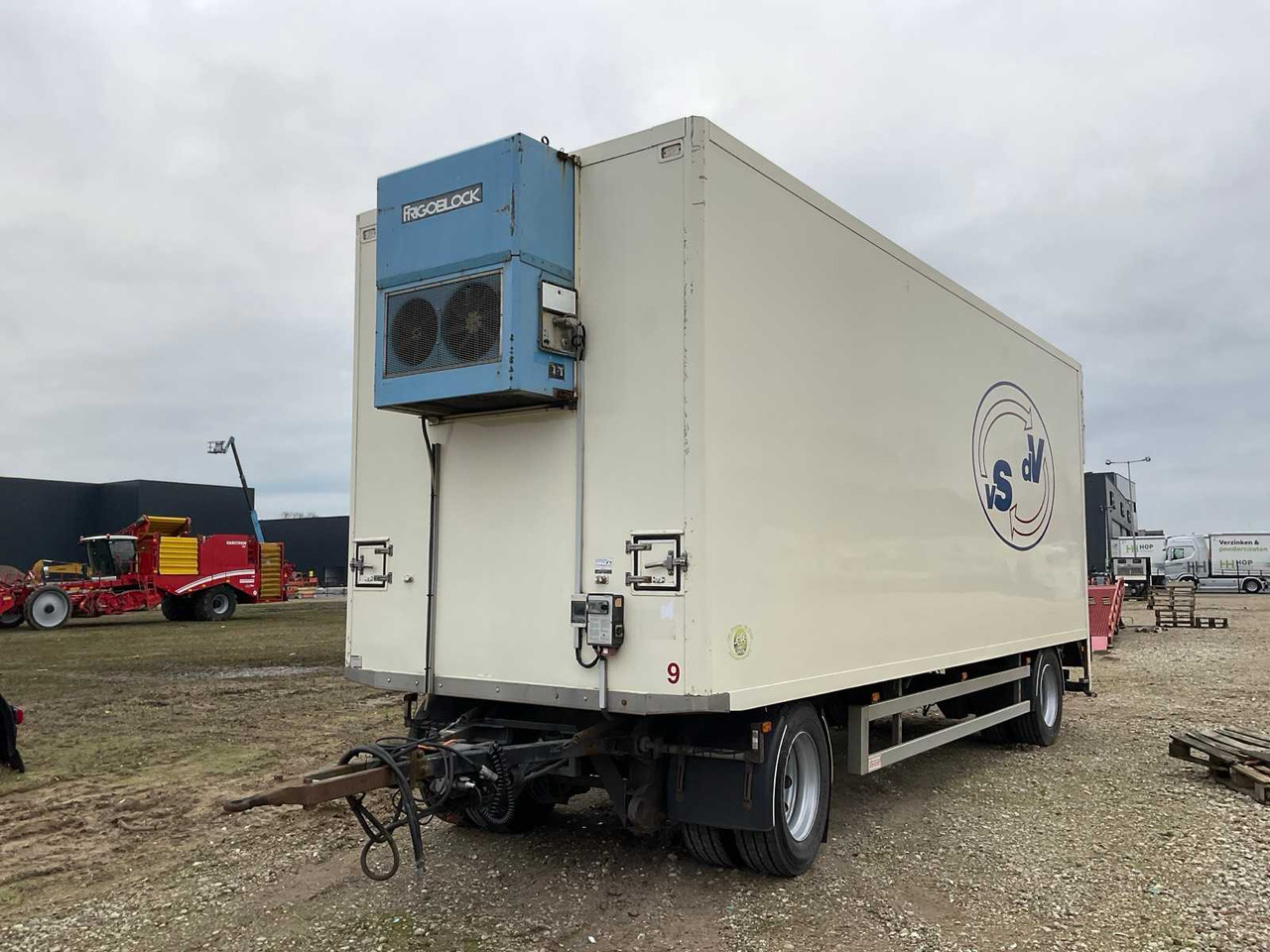2004 VOGELZANG VA-10-10GB SLIM FRIDGE TRAILER - Trailer: picture 1 2004 VOGELZANG VA-10-10GB SLIM FRIDGE TRAILER - Trailer: picture 1