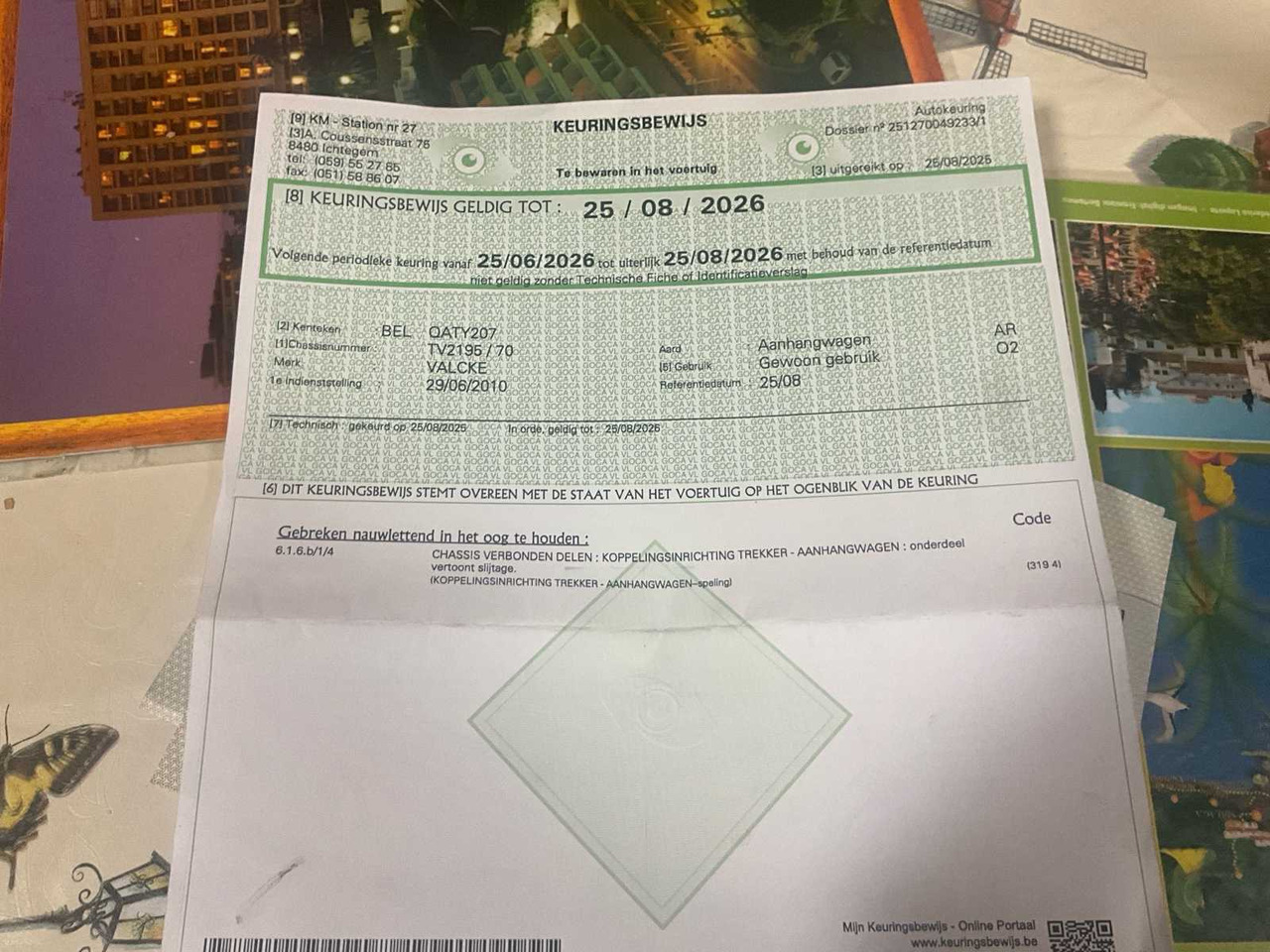 2010 A.VALCKE 3500. - Trailer: picture 4 2010 A.VALCKE 3500. - Trailer: picture 4