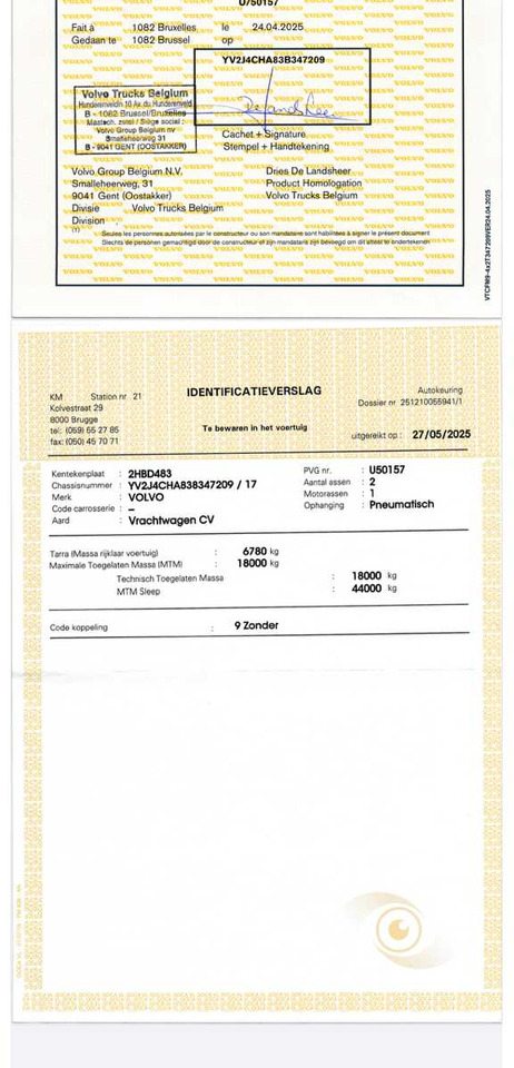 Truck 2003 VOLVO FM/FH 4X2 6.7 TRUCK: picture 20