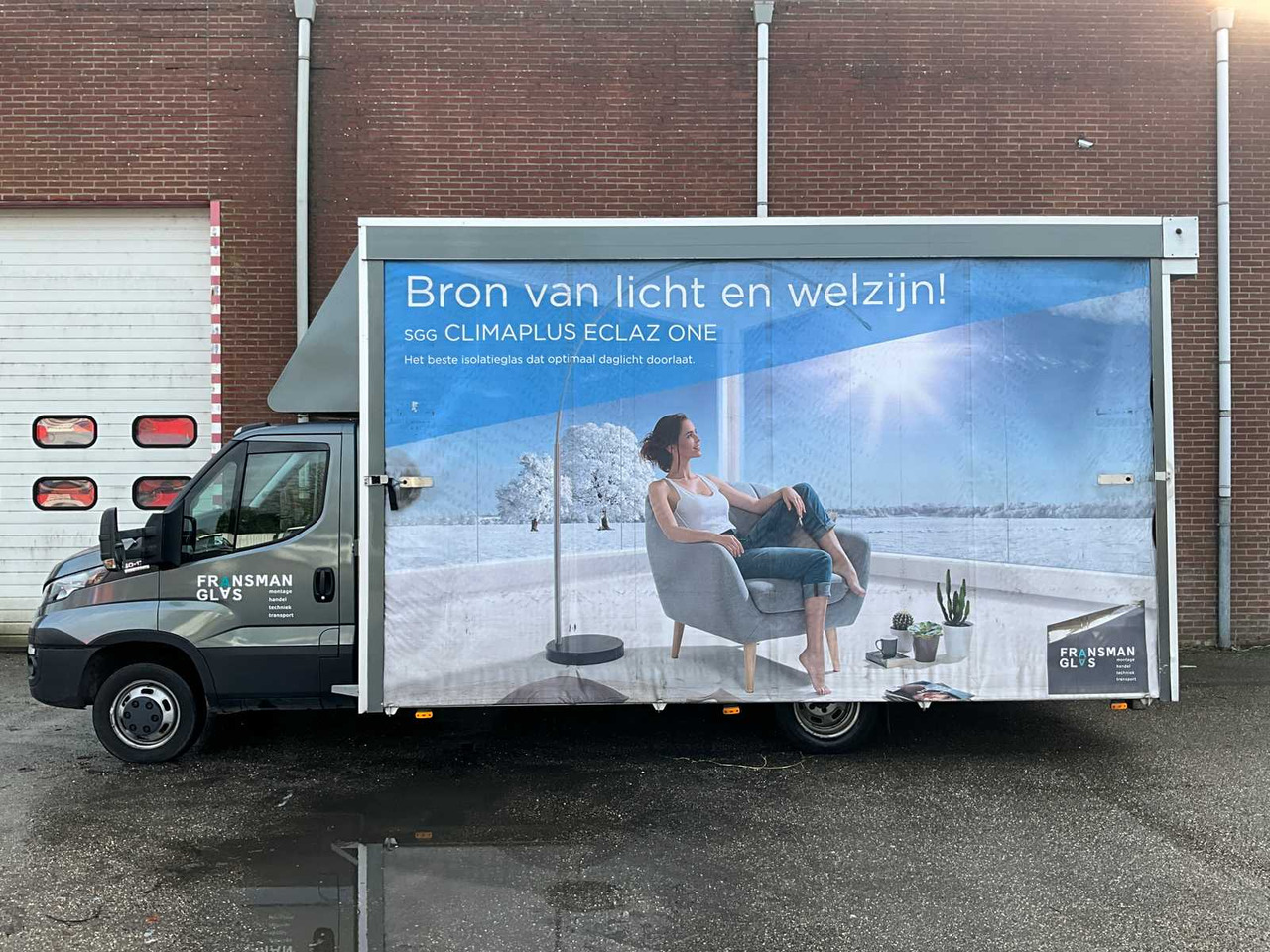 IVECO 50-C17 GLASS TRUCK WITH WORKSHOP EQUIPMENT AND GLASS RACKS (ELECTRICALLY LOCKABLE) 185996KM YEAR OF MANUFACTURE: 2016, 34-BHD-8 - Truck: picture 2 IVECO 50-C17 GLASS TRUCK WITH WORKSHOP EQUIPMENT AND GLASS RACKS (ELECTRICALLY LOCKABLE) 185996KM YEAR OF MANUFACTURE: 2016, 34-BHD-8 - Truck: picture 2