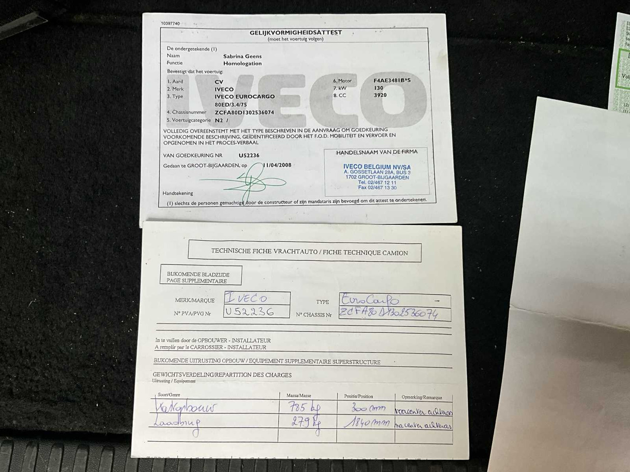 Truck IVECO EUROCARGO - 2008: picture 37