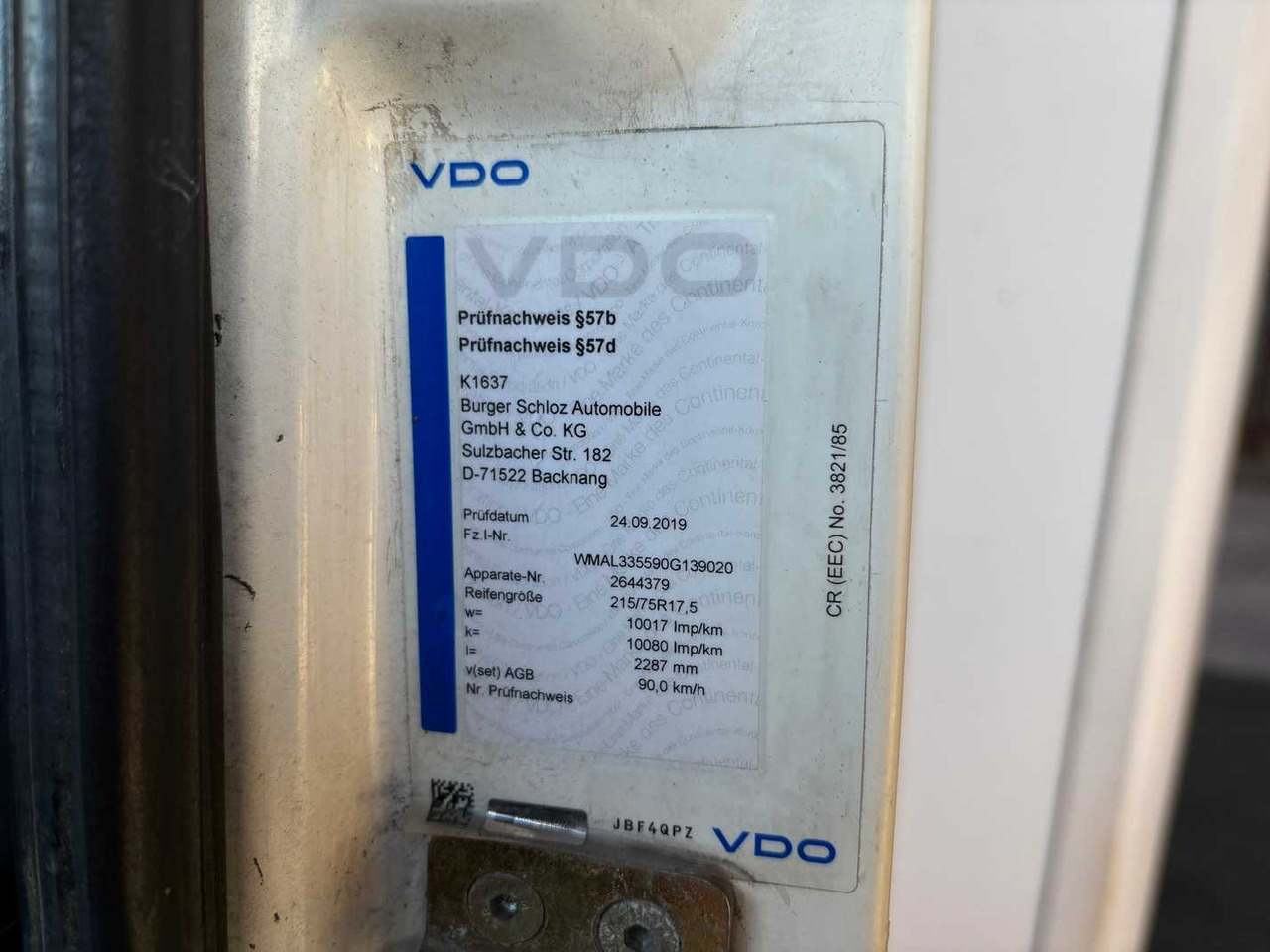 Truck MAN 8-163 / L 2000 TRUCK WITH BOX: picture 29