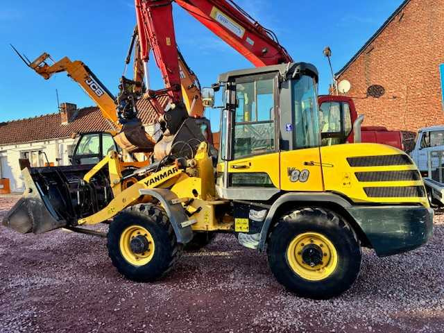 YANMAR V 80 COMPACT WHEEL LOADER 0.8 M³ - Wheel loader: picture 1 YANMAR V 80 COMPACT WHEEL LOADER 0.8 M³ - Wheel loader: picture 1