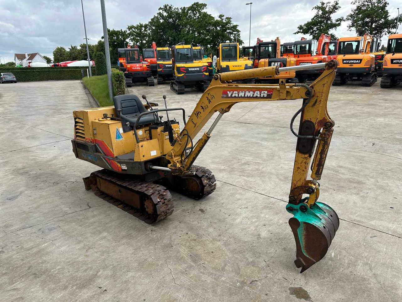 Yanmar YB151U - Crawler excavator: picture 3 Yanmar YB151U - Crawler excavator: picture 3