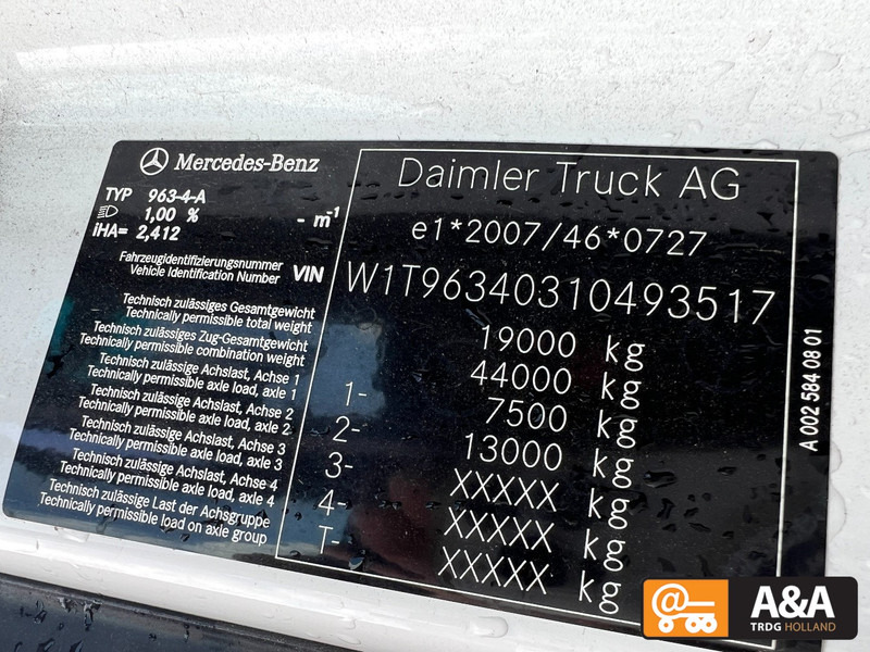 Mercedes-Benz ACTROS 1845 LS MP5 MIRRORCAM FRIGO - NEW CONDITION - 2021 - Tractor unit: picture 2 Mercedes-Benz ACTROS 1845 LS MP5 MIRRORCAM FRIGO - NEW CONDITION - 2021 - Tractor unit: picture 2