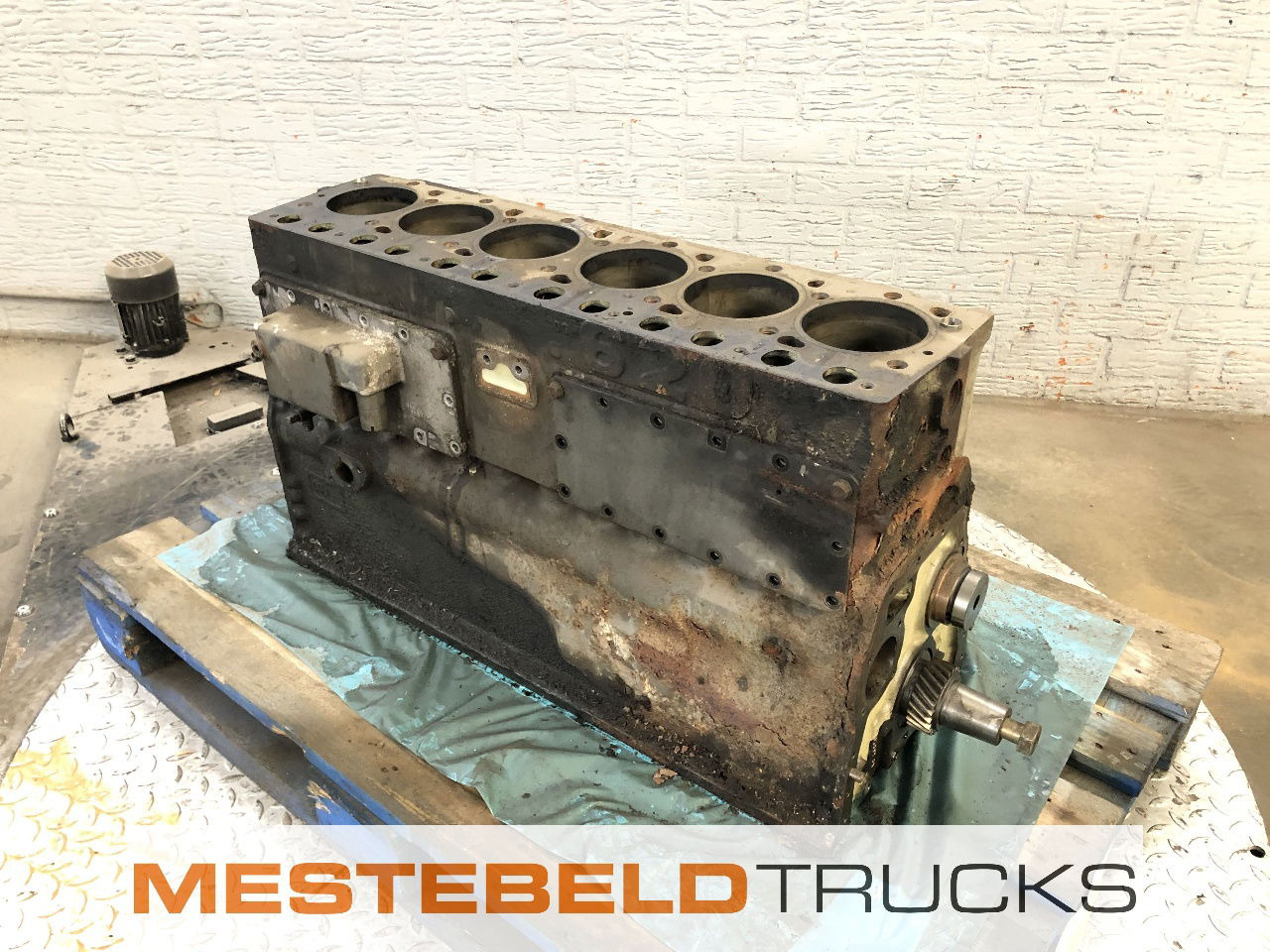 DAF Motorblok met krukas NS133 - Engine for Truck: picture 2 DAF Motorblok met krukas NS133 - Engine for Truck: picture 2