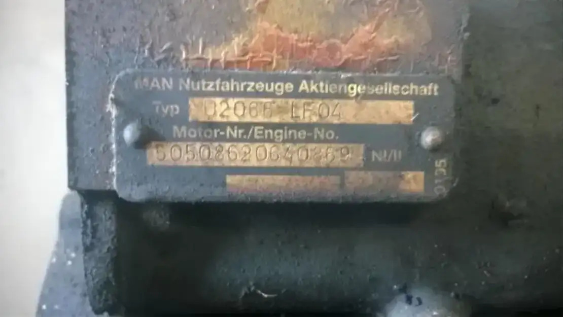 MAN Short blok D2066 LF04 - Engine for Truck: picture 5 MAN Short blok D2066 LF04 - Engine for Truck: picture 5