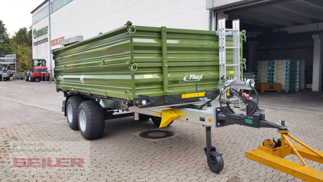 New Farm tipping trailer/ Dumper Fliegl TDK 80 FOX: picture 7