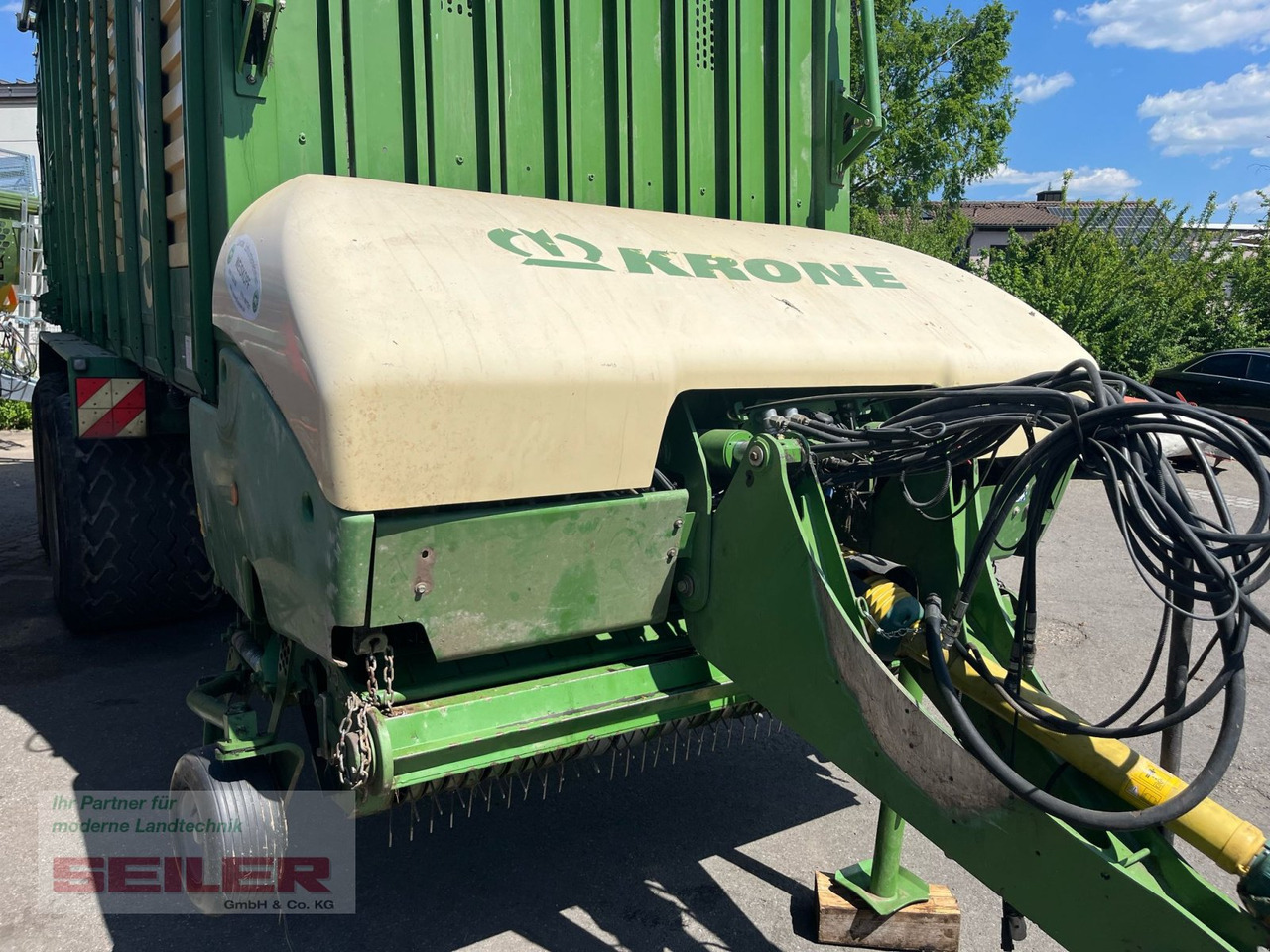 Krone ZX 450 GL + Klappdach-Laderaumabdeckung 45m³ - Self-loading wagon: picture 2 Krone ZX 450 GL + Klappdach-Laderaumabdeckung 45m³ - Self-loading wagon: picture 2