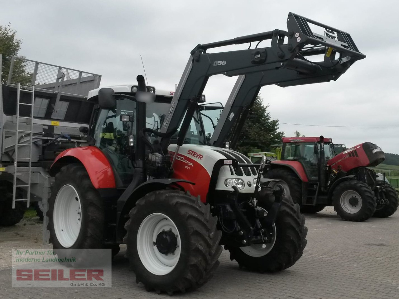 Steyr Profi 4130 CVT + Frontlader Q56 - Farm tractor: picture 2 Steyr Profi 4130 CVT + Frontlader Q56 - Farm tractor: picture 2