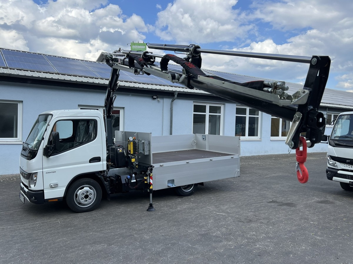 FUSO 3S15 Alu Pritsche 2.80m Ladekran Bohrgerät - Open body delivery van: picture 4 FUSO 3S15 Alu Pritsche 2.80m Ladekran Bohrgerät - Open body delivery van: picture 4