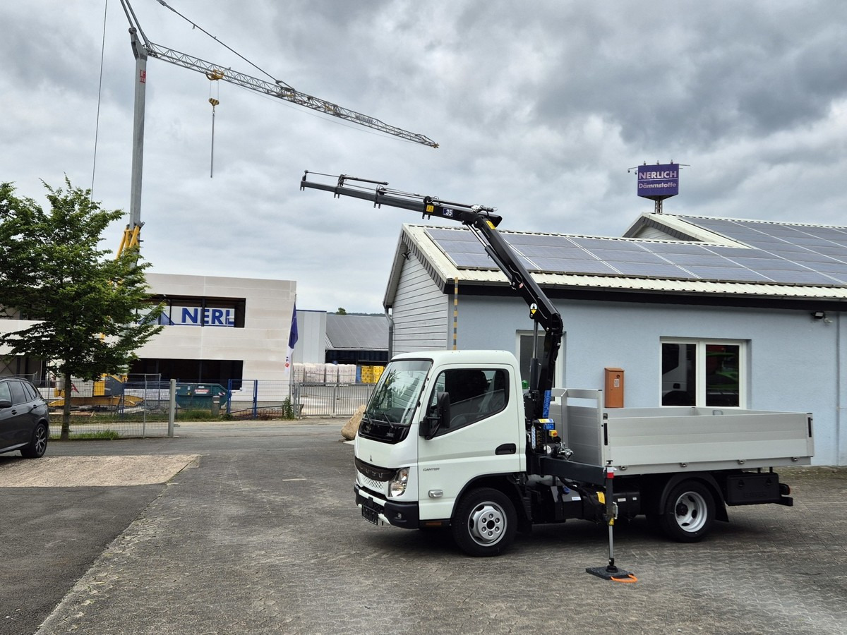 FUSO 3S15 Alu Pritsche 2.80m Ladekran - Open body delivery van: picture 4 FUSO 3S15 Alu Pritsche 2.80m Ladekran - Open body delivery van: picture 4
