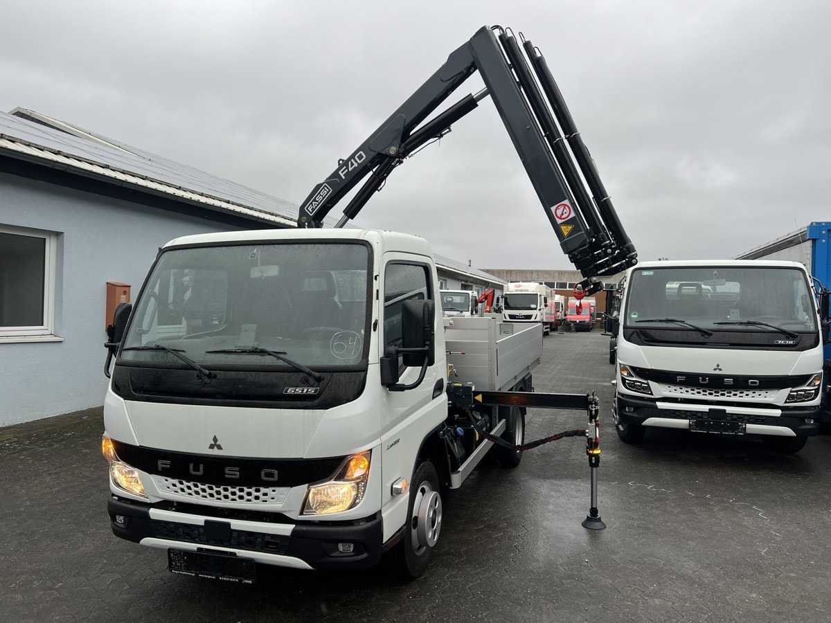 FUSO 6S15 Pritsche 3.0m Kran 4xhydr. Funk! GSR - Open body delivery van: picture 3 FUSO 6S15 Pritsche 3.0m Kran 4xhydr. Funk! GSR - Open body delivery van: picture 3
