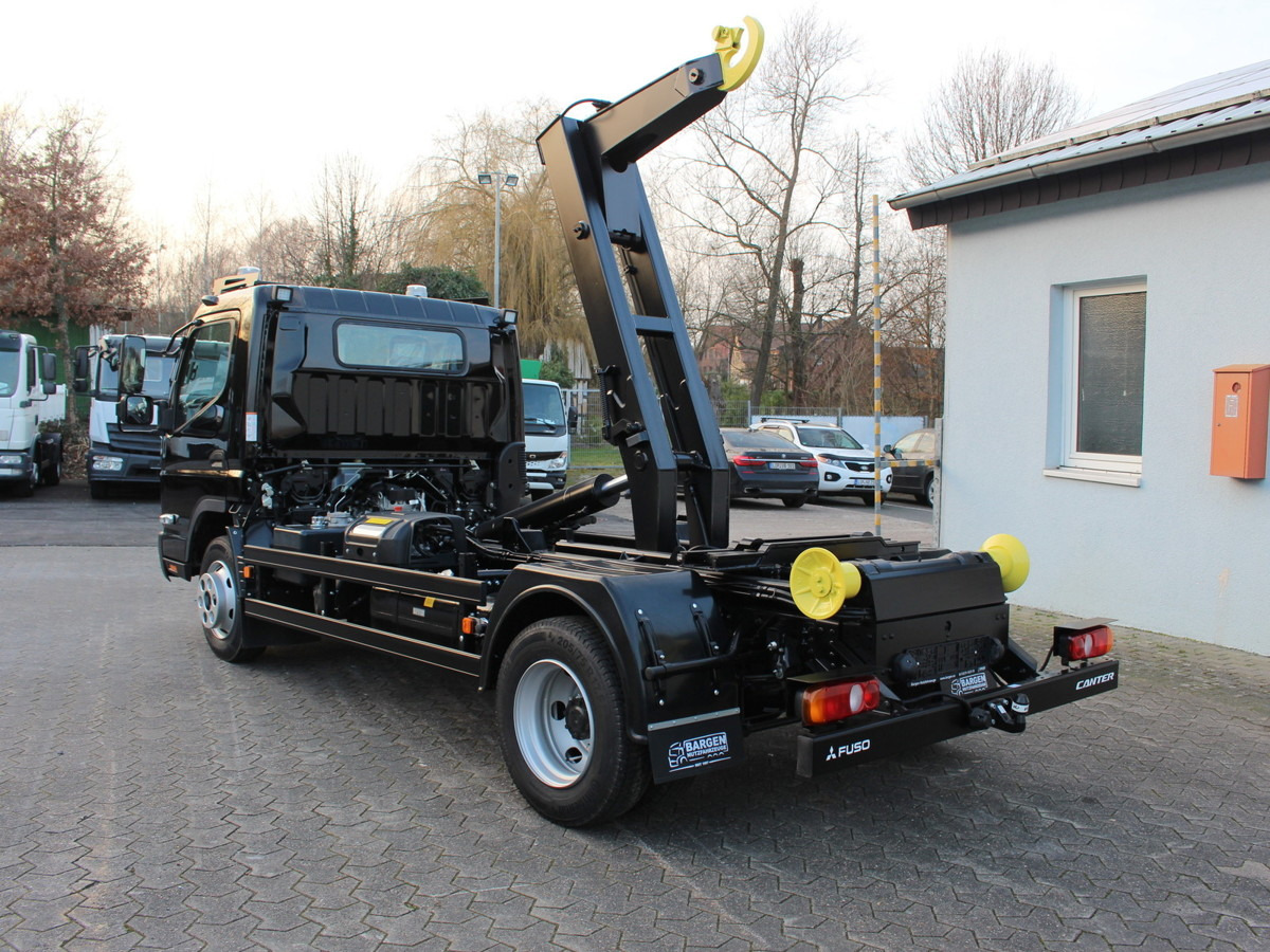 New Hook lift truck, Crane truck FUSO Canter FUSO 9C18 Duonic City Abrollkipper Black: picture 7