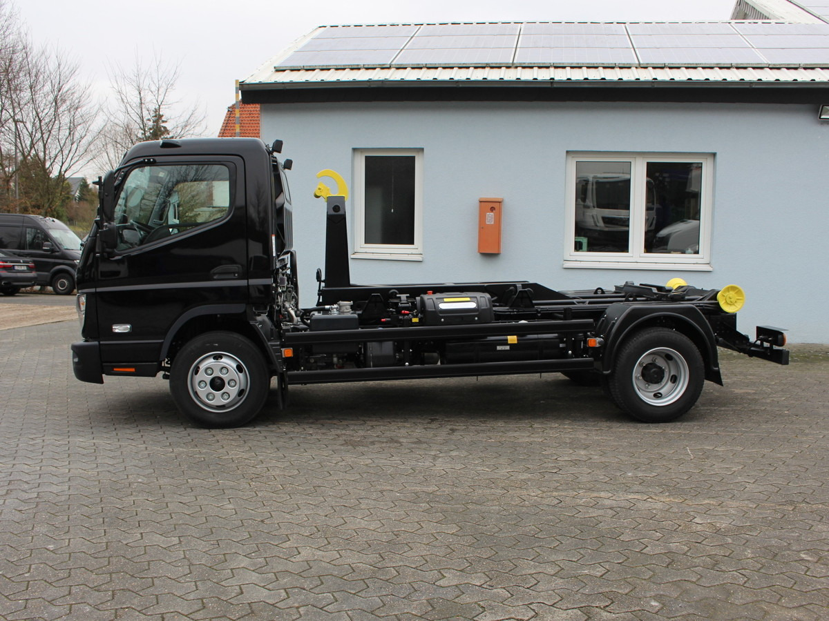 New Hook lift truck, Crane truck FUSO Canter FUSO 9C18 Duonic City Abrollkipper Black: picture 12