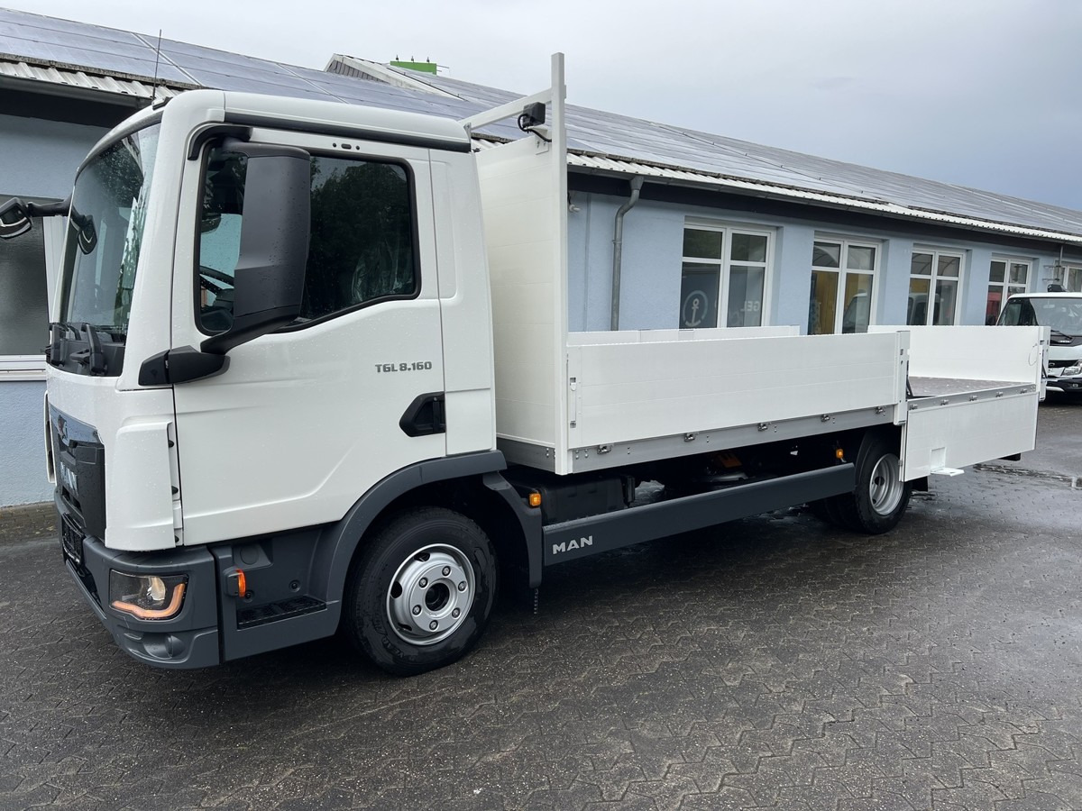 MAN TGL 8.160 BL NEU Alu Pritsche 5.5m 8.190 - Open body delivery van: picture 2 MAN TGL 8.160 BL NEU Alu Pritsche 5.5m 8.190 - Open body delivery van: picture 2