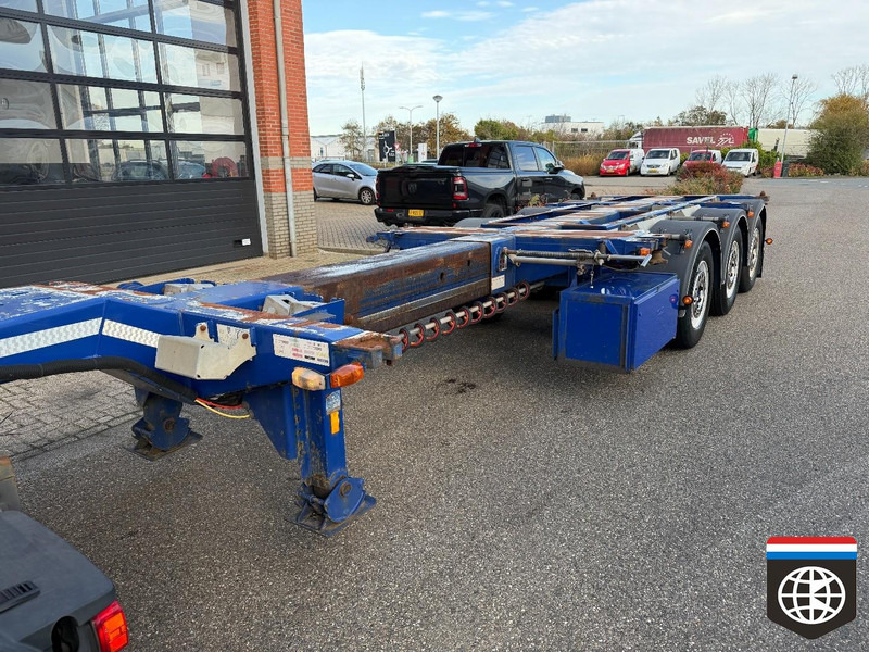 D-Tec FLEXITRAILER Multi - 2x 20-30-40-45 HC / 2x LIFT AXLE - Container transporter/ Swap body semi-trailer: picture 4 D-Tec FLEXITRAILER Multi - 2x 20-30-40-45 HC / 2x LIFT AXLE - Container transporter/ Swap body semi-trailer: picture 4
