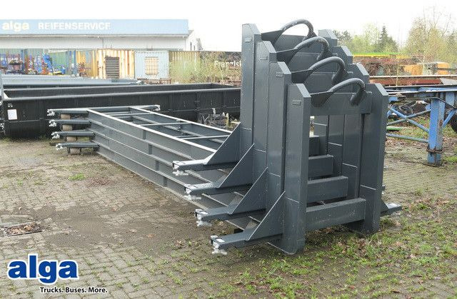 Abrollkippaufbau, Containerchassis, 20 Fuß - Roll-off container: picture 1 Abrollkippaufbau, Containerchassis, 20 Fuß - Roll-off container: picture 1