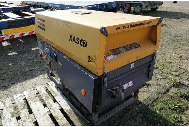Atlas-Copco XAS 47 DD, 7bar, Kubota, Kompressor, Generator - Air compressor: picture 2 Atlas-Copco XAS 47 DD, 7bar, Kubota, Kompressor, Generator - Air compressor: picture 2