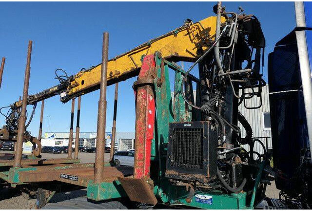 DIEBOLT Teleskop., Holzladekran, 2-Achser, BPW - Logging semi-trailer: picture 2 DIEBOLT Teleskop., Holzladekran, 2-Achser, BPW - Logging semi-trailer: picture 2