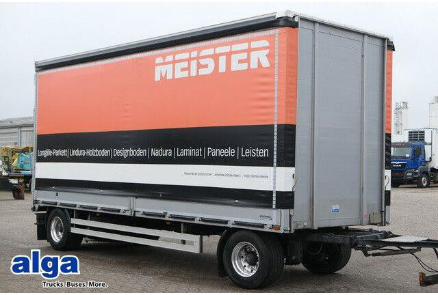 Dünschede PA 18/7, Jumbo, Bordwände, Alu-Felgen - Curtainsider trailer: picture 1 Dünschede PA 18/7, Jumbo, Bordwände, Alu-Felgen - Curtainsider trailer: picture 1