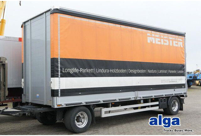 Dünschede PA 18/7, Jumbo, Bordwände, Alu-Felgen - Curtainsider trailer: picture 1 Dünschede PA 18/7, Jumbo, Bordwände, Alu-Felgen - Curtainsider trailer: picture 1