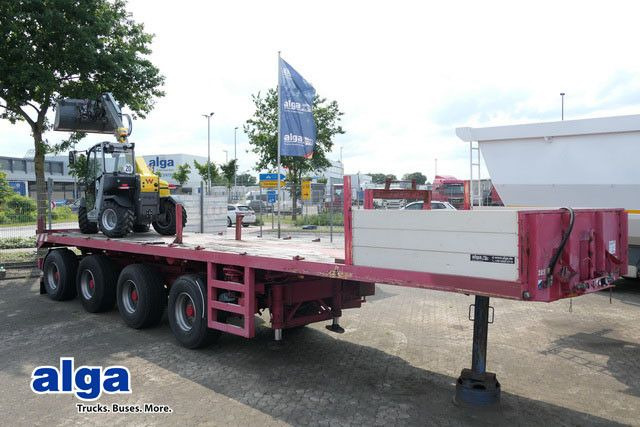 ES-GE 4.VON-25-40.3H, Plattfrom, 4-Achser, Gelenkt,SAF ES-GE 4.VON-25-40.3H, Plattfrom, 4-Achser, Gelenkt,SAF - Dropside/ Flatbed semi-trailer: picture 1 ES-GE 4.VON-25-40.3H, Plattfrom, 4-Achser, Gelenkt,SAF ES-GE 4.VON-25-40.3H, Plattfrom, 4-Achser, Gelenkt,SAF - Dropside/ Flatbed semi-trailer: picture 1