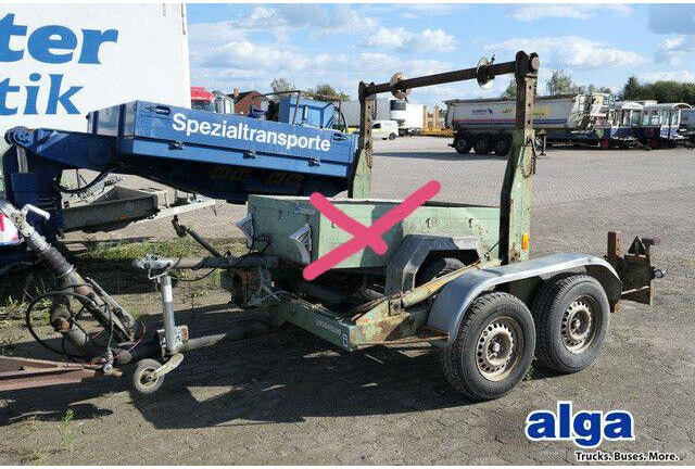 Eilers ZSB Kabeltrommel, Tandem, BPW, 2,4to. NL - Roll-off/ Skip trailer: picture 1 Eilers ZSB Kabeltrommel, Tandem, BPW, 2,4to. NL - Roll-off/ Skip trailer: picture 1