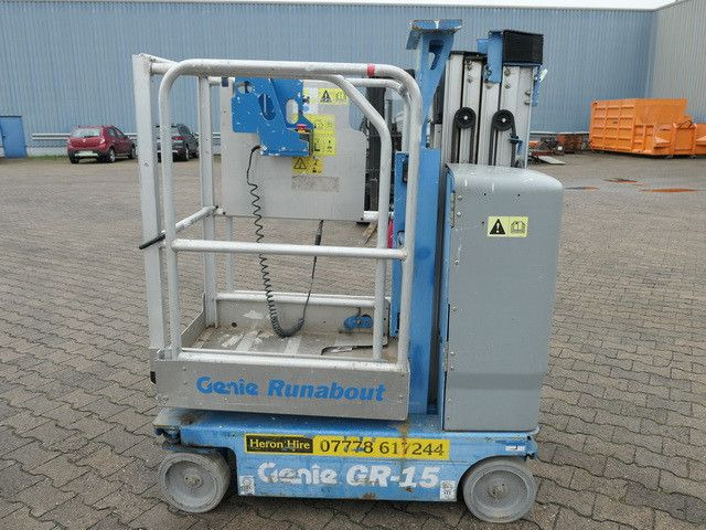 Genie CR 15, Scherenbühne, 6,5mtr. Arbeitshöhe,Elektr. - Vertical mast lift: picture 4 Genie CR 15, Scherenbühne, 6,5mtr. Arbeitshöhe,Elektr. - Vertical mast lift: picture 4
